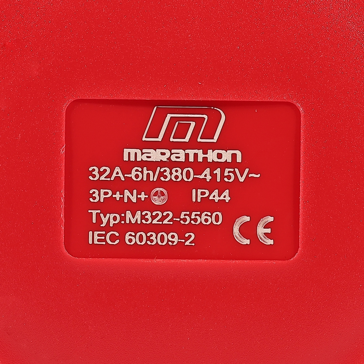 IP44 ปลั๊กตัวเมียติดผนัง 32A3P+N+E 380V