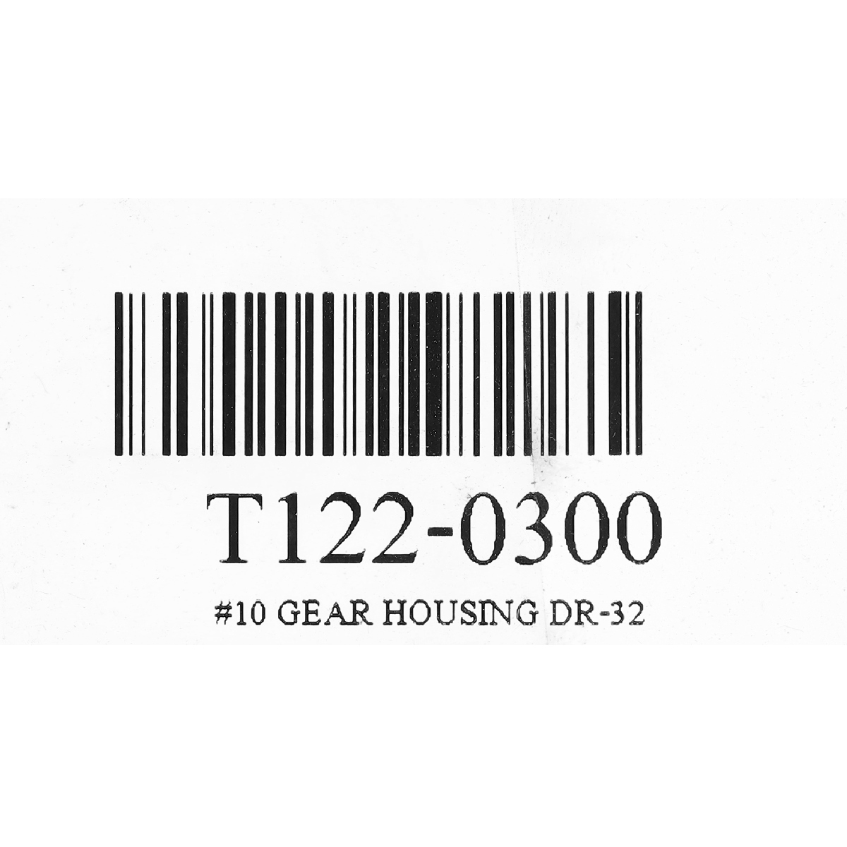 #10 GEAR HOUSING DR-32