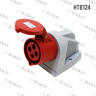 เต้ารับติดลอย 3P+E 32A 400V 6H IP44