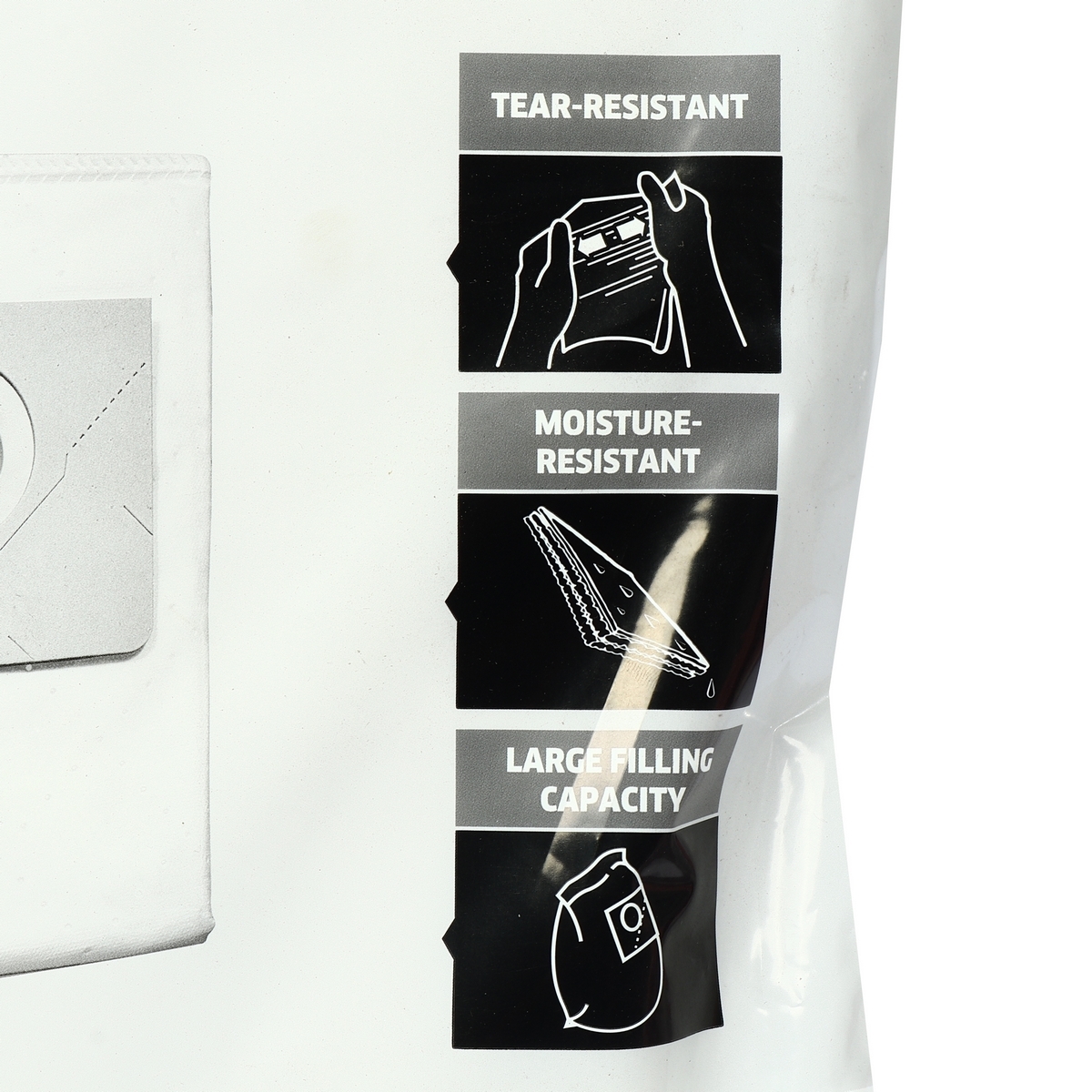 SET FILTERS BAGS-FLEECE 35L(5PCS/PACK)