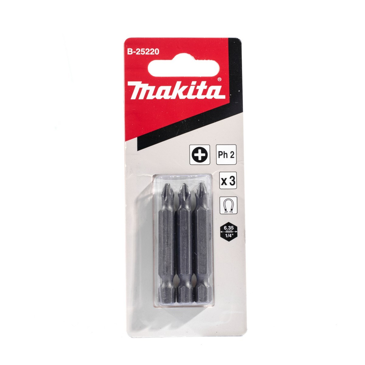 ดอกไขควง +PH-2 X 50MM (3ดอก/ชุด)