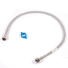 DM-32P สายน้ำดีถักสแตนเลส 1/2" ยาว 32"