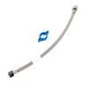DM-16P สายน้ำดีถักสแตนเลส 1/2" ยาว 16"