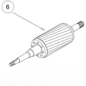 อะไหล่ SHAFT FOR CDX/I 120/20