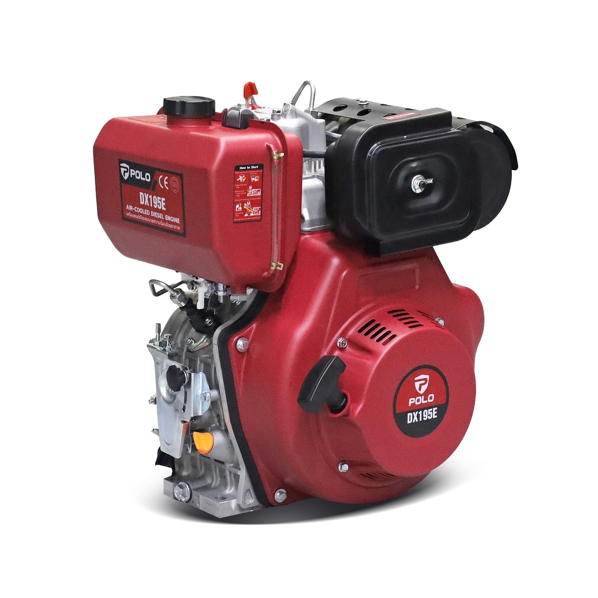 DX195E เครื่องยนต์ดีเซลสตาร์ทไฟฟ้า13.0HP