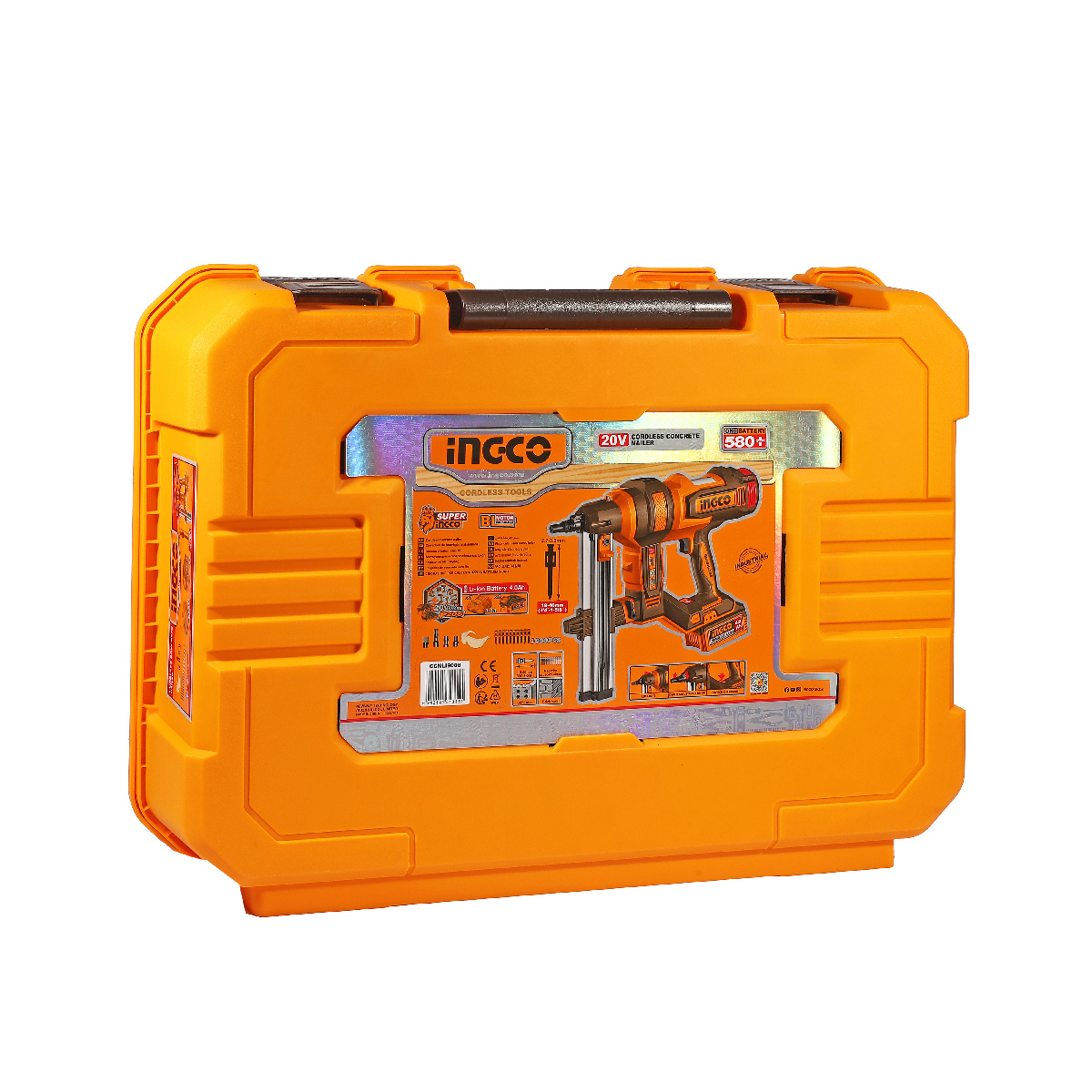 20V-BL เครื่องยิงตะปูคอนกรีต-ชุด 2.0AH*2