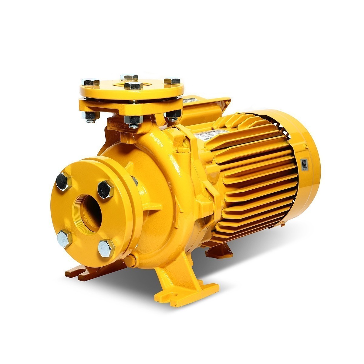 WCLL-3705F-S ปั๊มหน้าแปลนน้ำมาก 5HP 2สาย