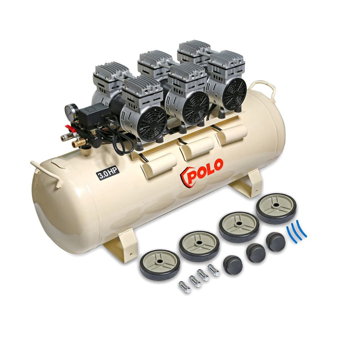 OFS7503-100 ปั๊มลมออยล์ฟรี 3 HP-3หัว