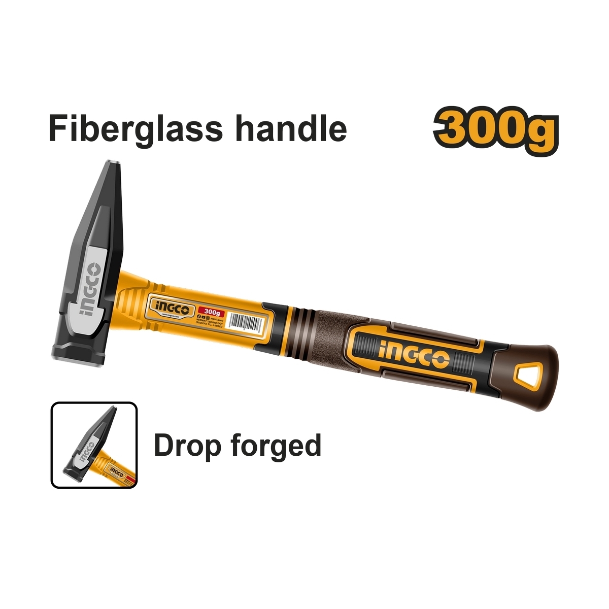 ค้อนช่างทองด้ามไฟเบอร์ 300G