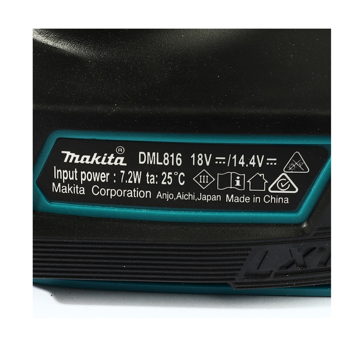 DML816X ไฟฉายLED 18V-พับได้+ตัวกระจายแสง