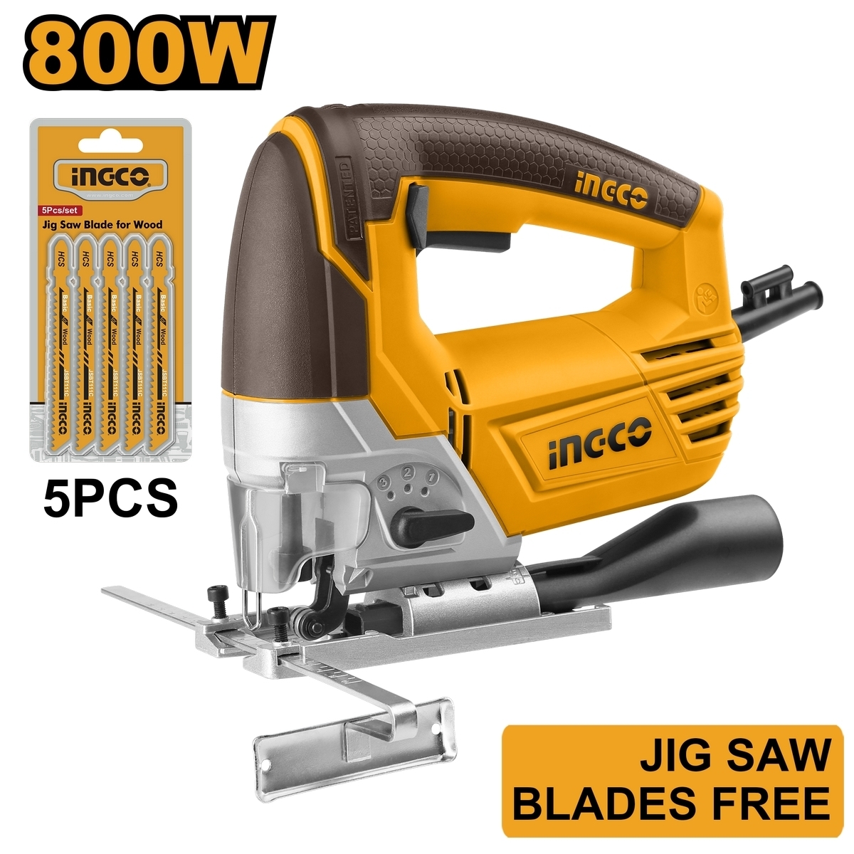 220V เลื่อยจิ๊กซอร์ 800W