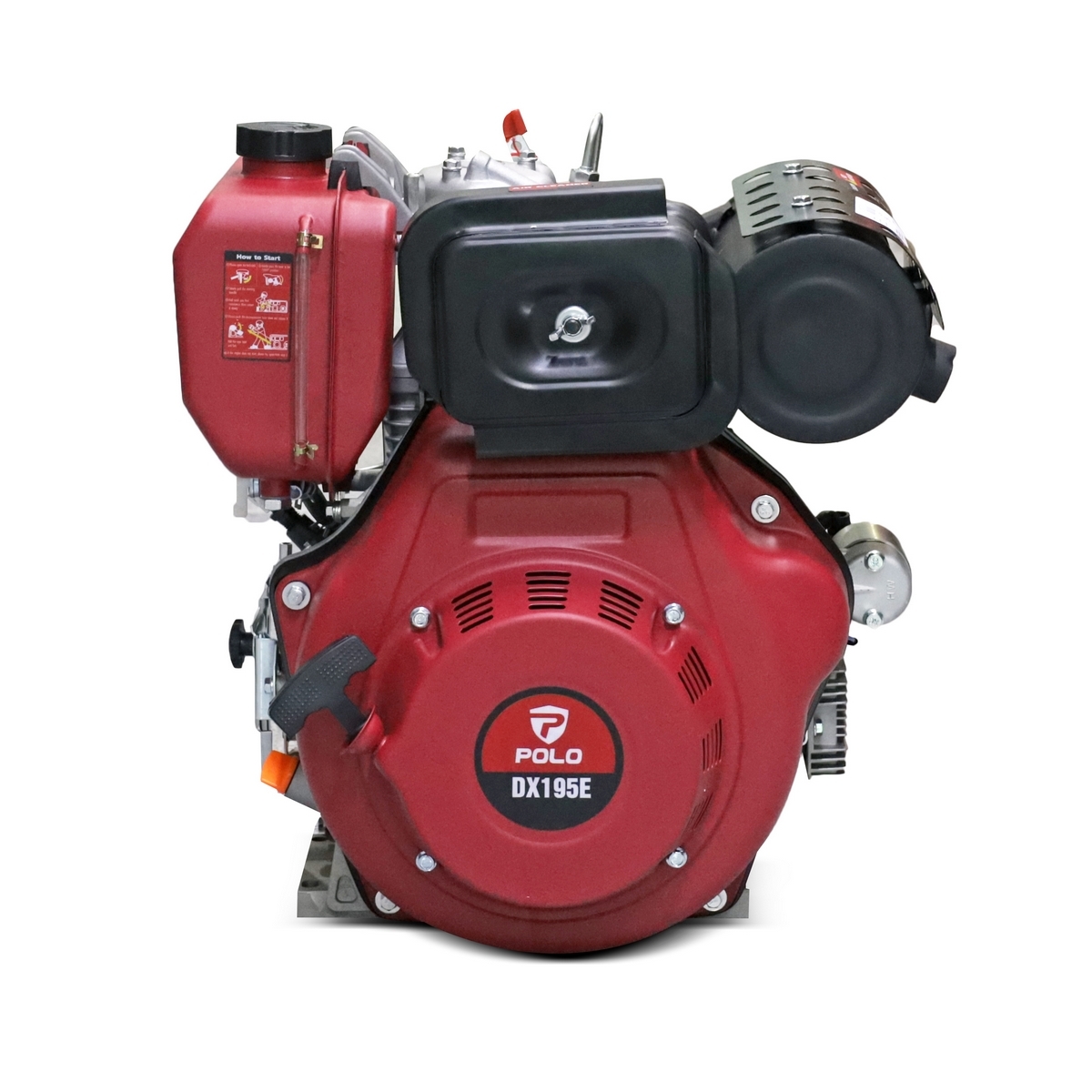 DX195E เครื่องยนต์ดีเซลสตาร์ทไฟฟ้า13.0HP