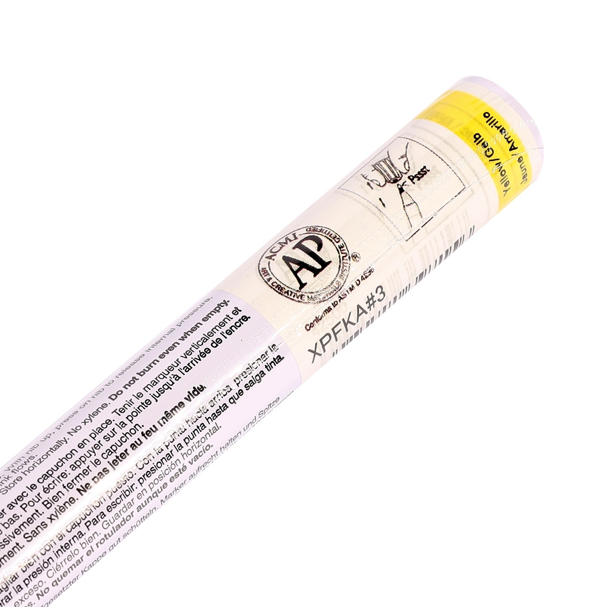 ปากกาเพ็นทัช 2 MM/XPFKA-3 (เหลือง)