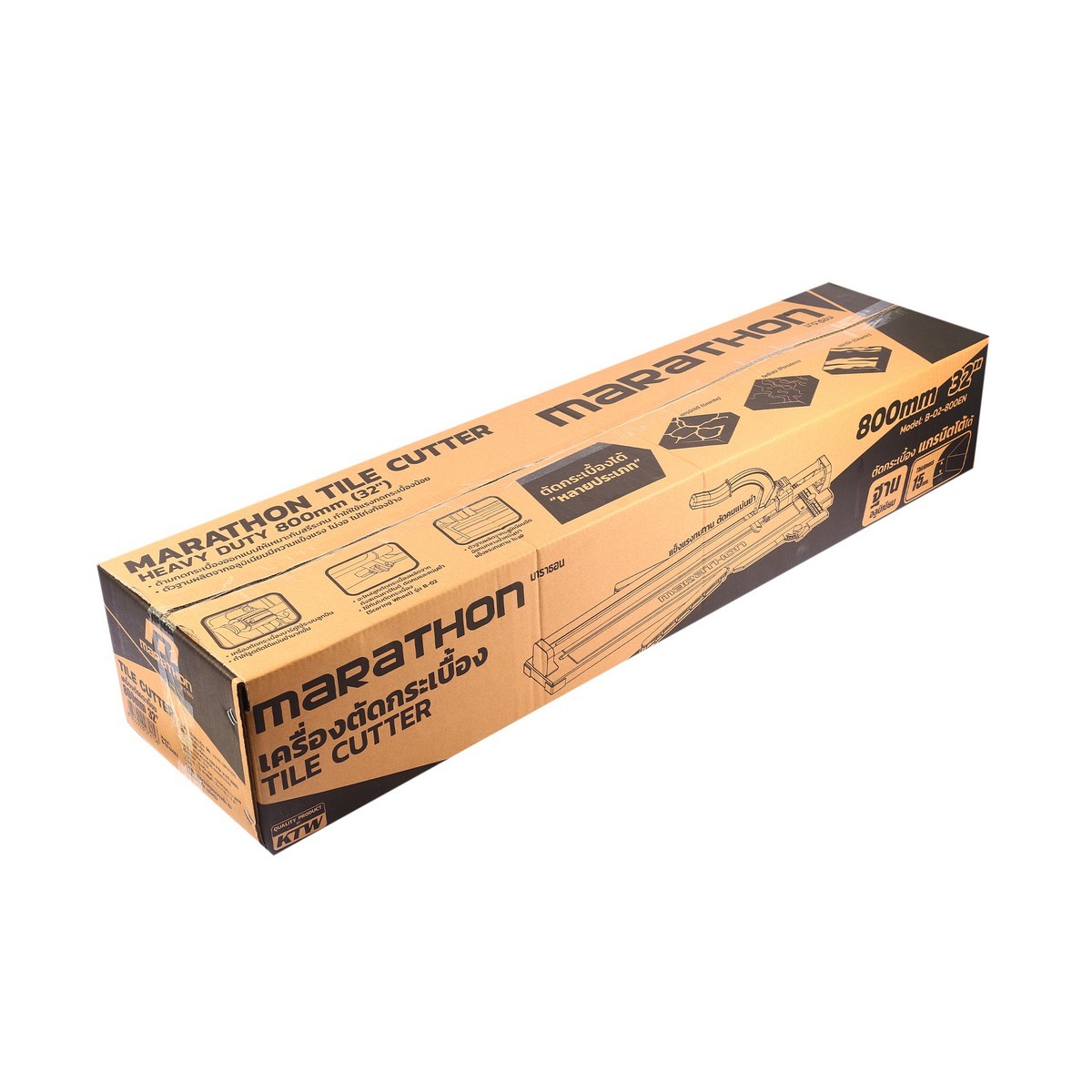 B-02-800EN แท่นตัดกระเบื้องบาร์คู่800มม.