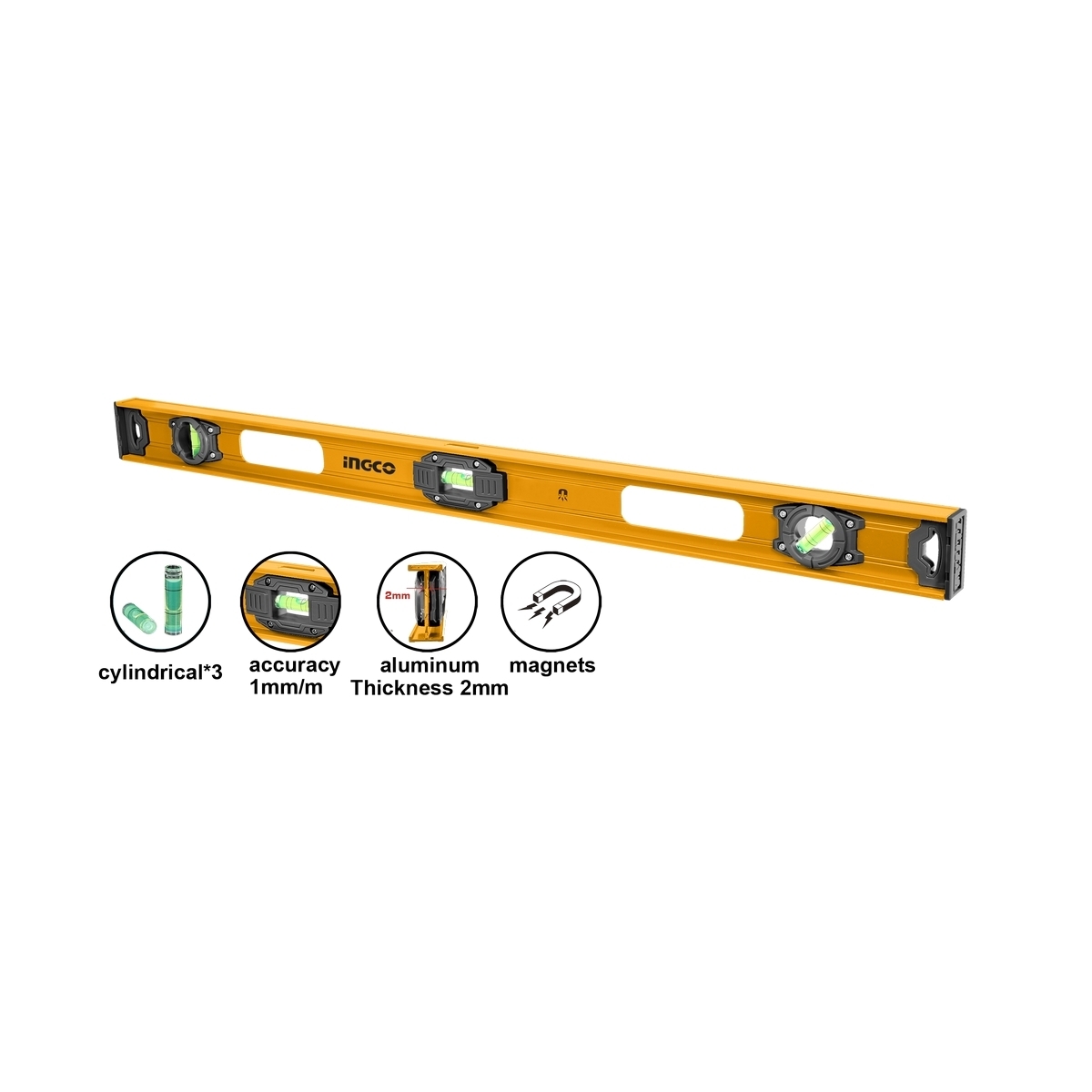 HSL28100 ระดับน้ำI-BEAM อลูมิเนียม 100CM