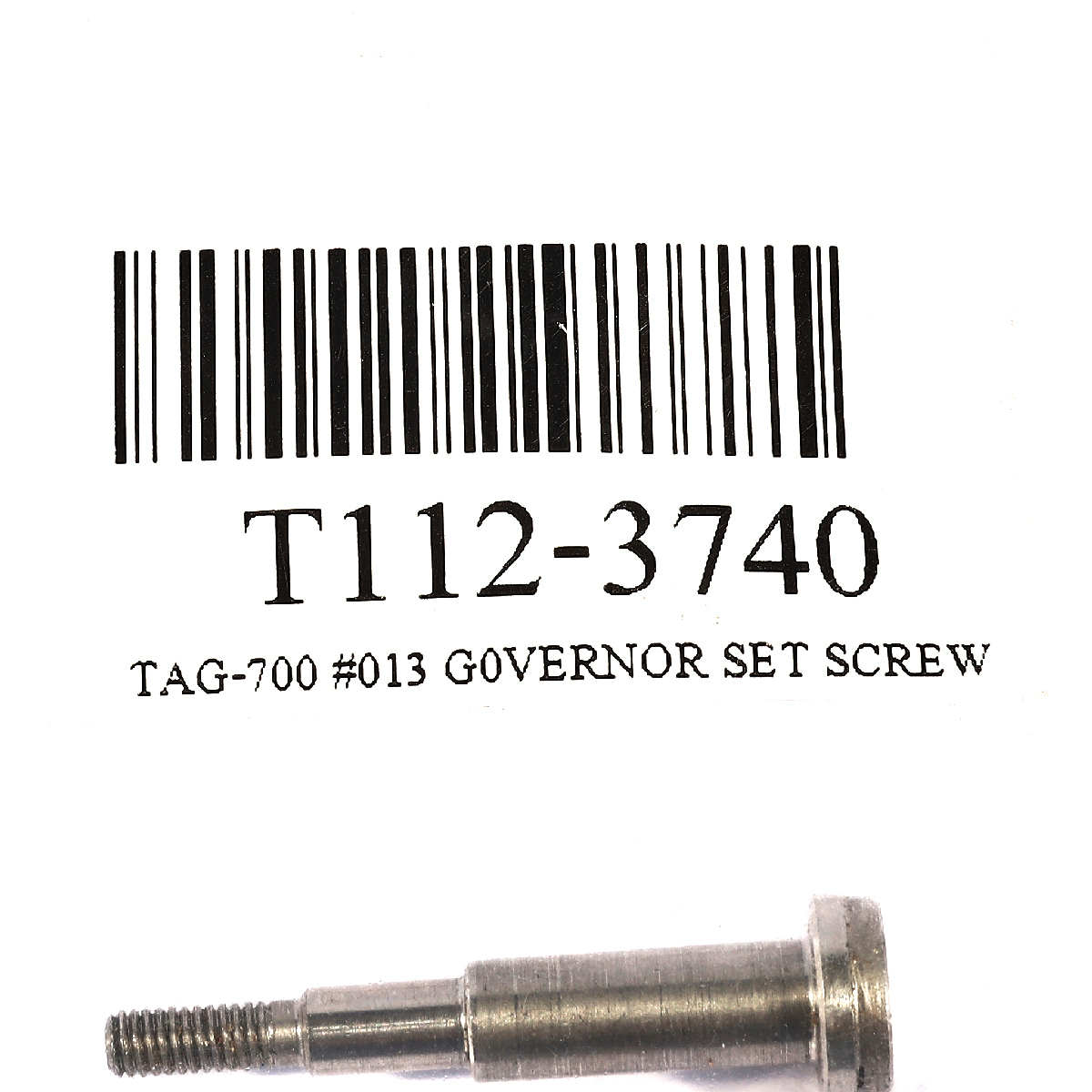 TAG-700 #013 G0VERNOR SET SCREW