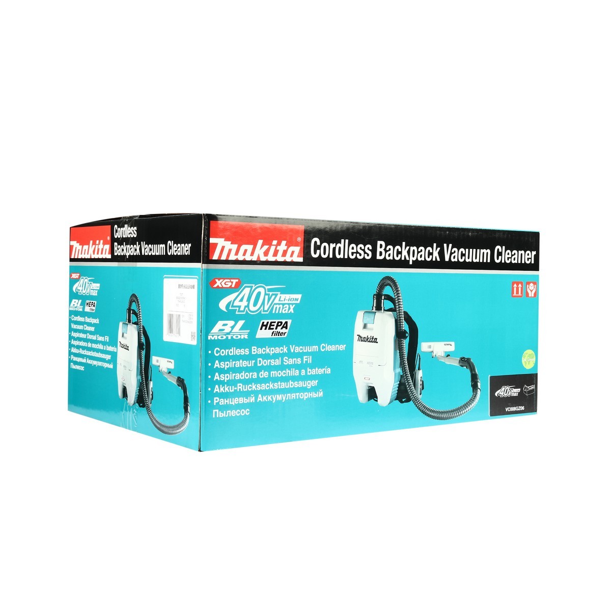 VC008GZ06 เครื่องดูดฝุ่นสะพาย 40VMAX
