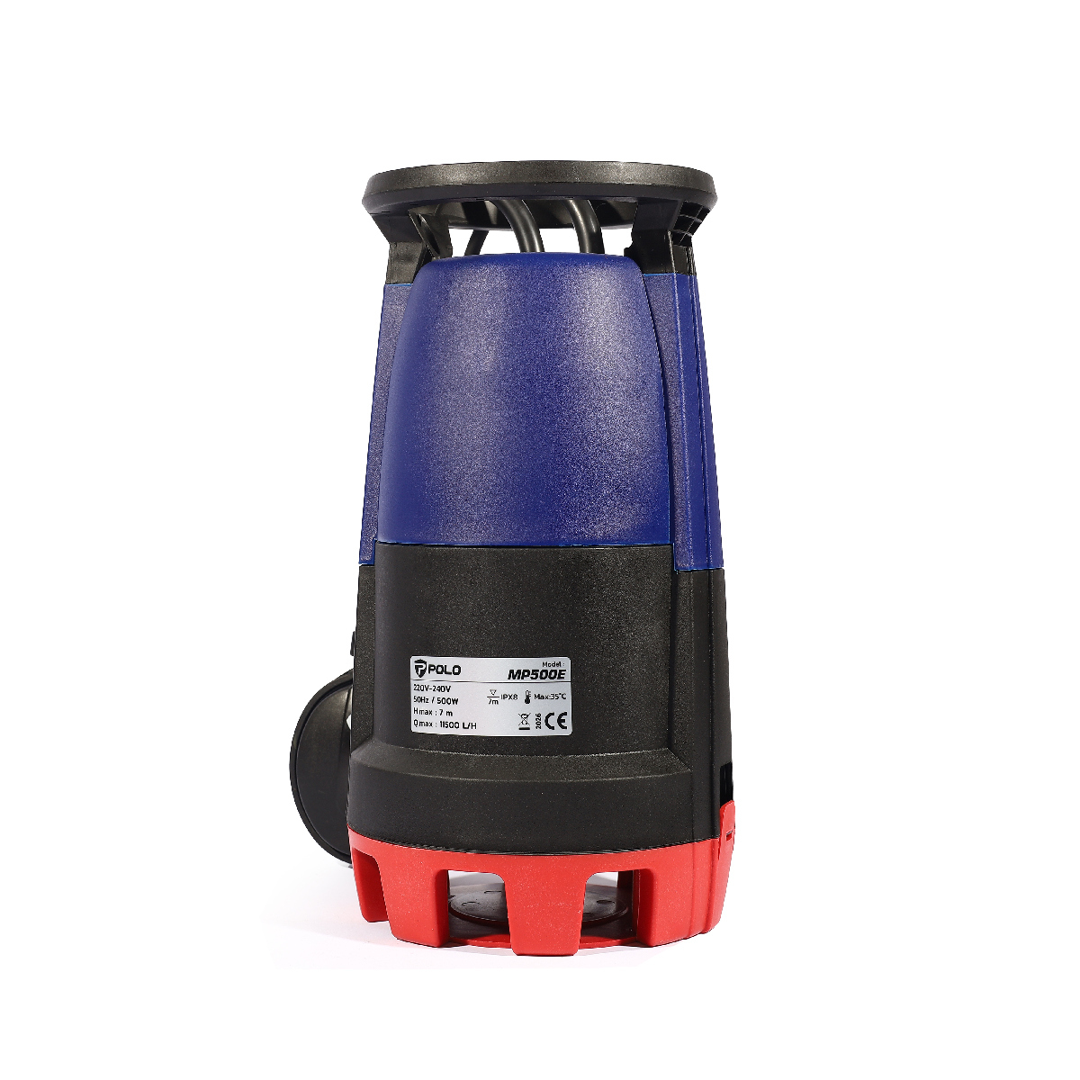 MP500E ปั๊มแช่น้ำดีและน้ำเสีย 3IN1 500W