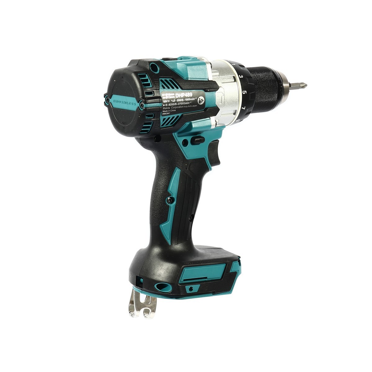 DHP489Z สว่านกระแทกไร้สาย 18V-BL-80 N.M.