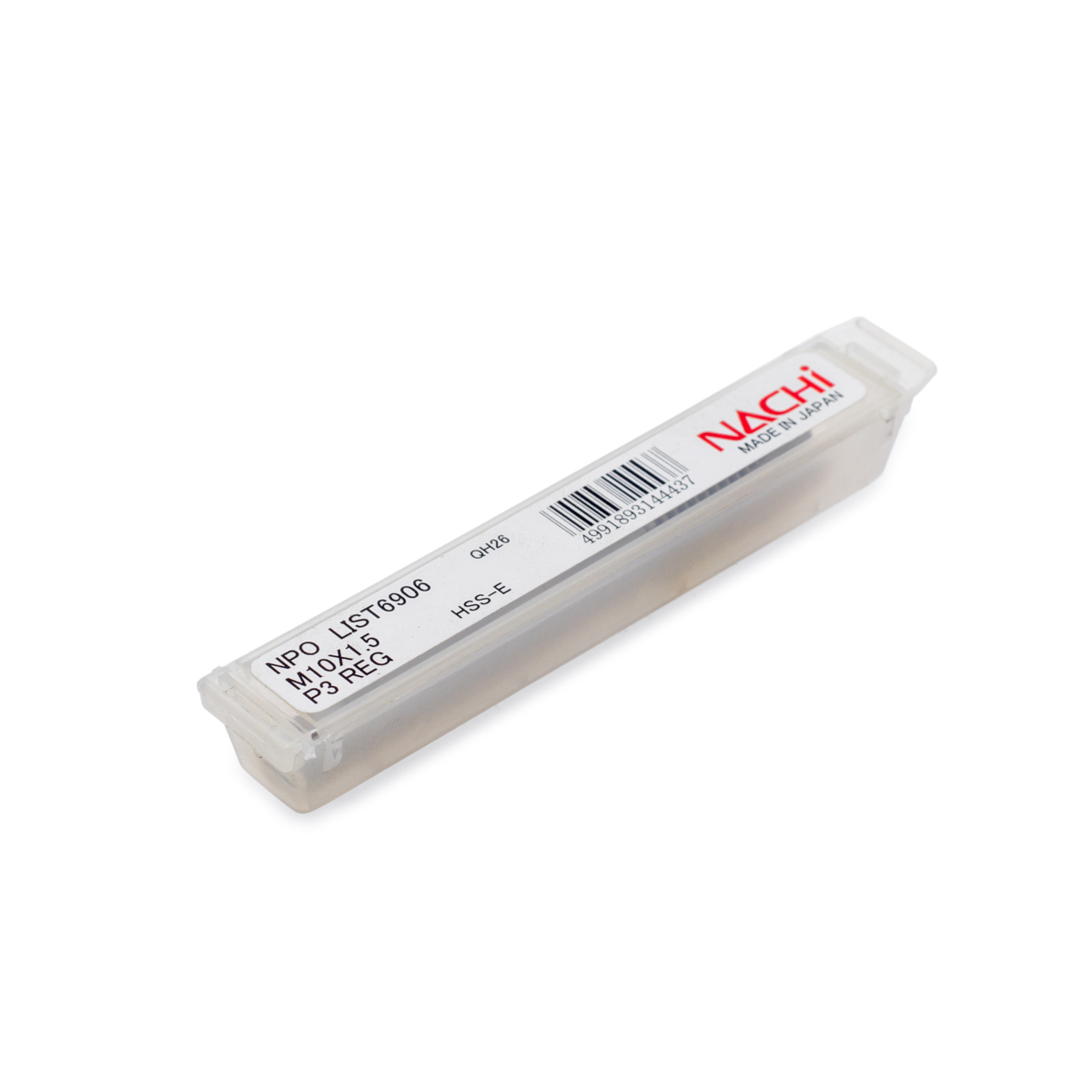 L6906_M1.4X0.3 ดอกต๊าปร่องตรงสีเงิน