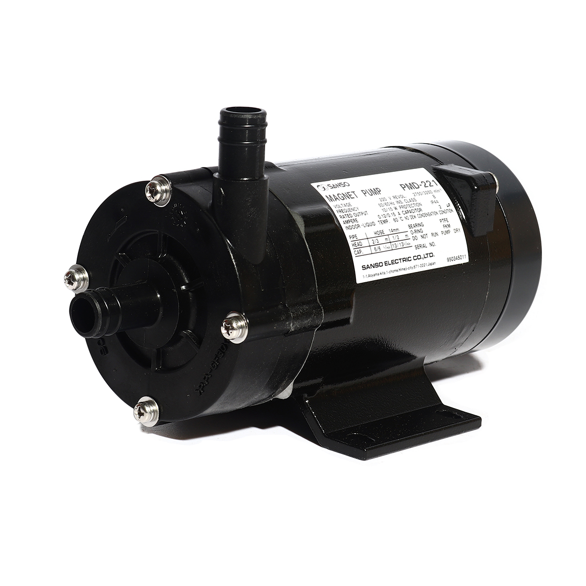 PMD-221 ปั๊มน้ำเคมี 10W 14MM 2 สาย