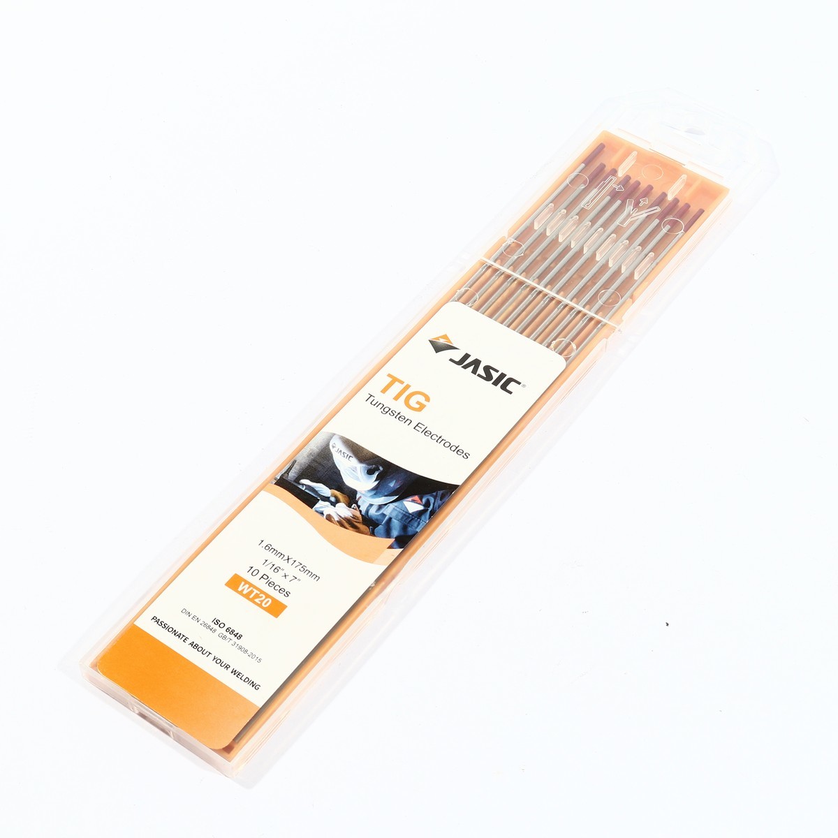 ลวดทังสเตนสีแดง (WT20) 1.6MM(10PCS/1PAC)