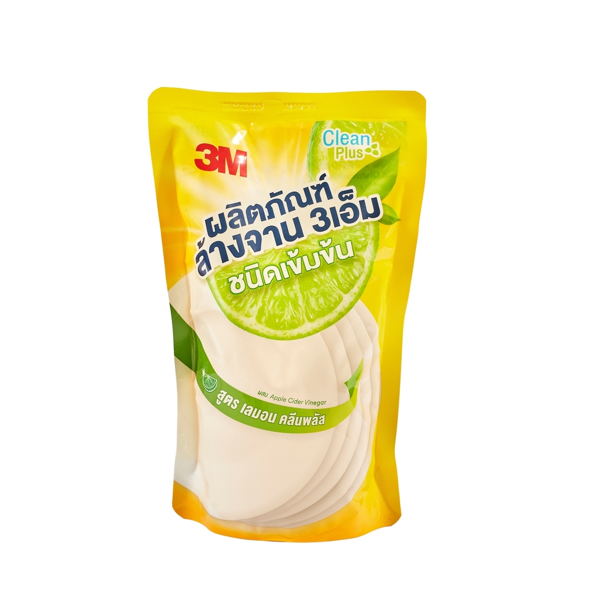 น้ำยาล้างจาน ชนิดเข้มข้น คลีนพลัส 400ML