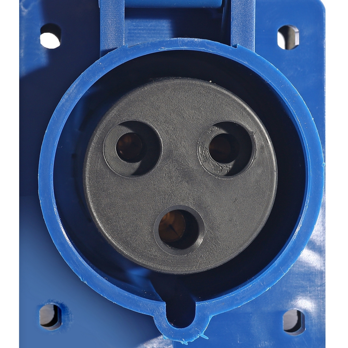 IP44 ปลั๊กตัวเมียฝังเฉียง 32A2P+E 220V