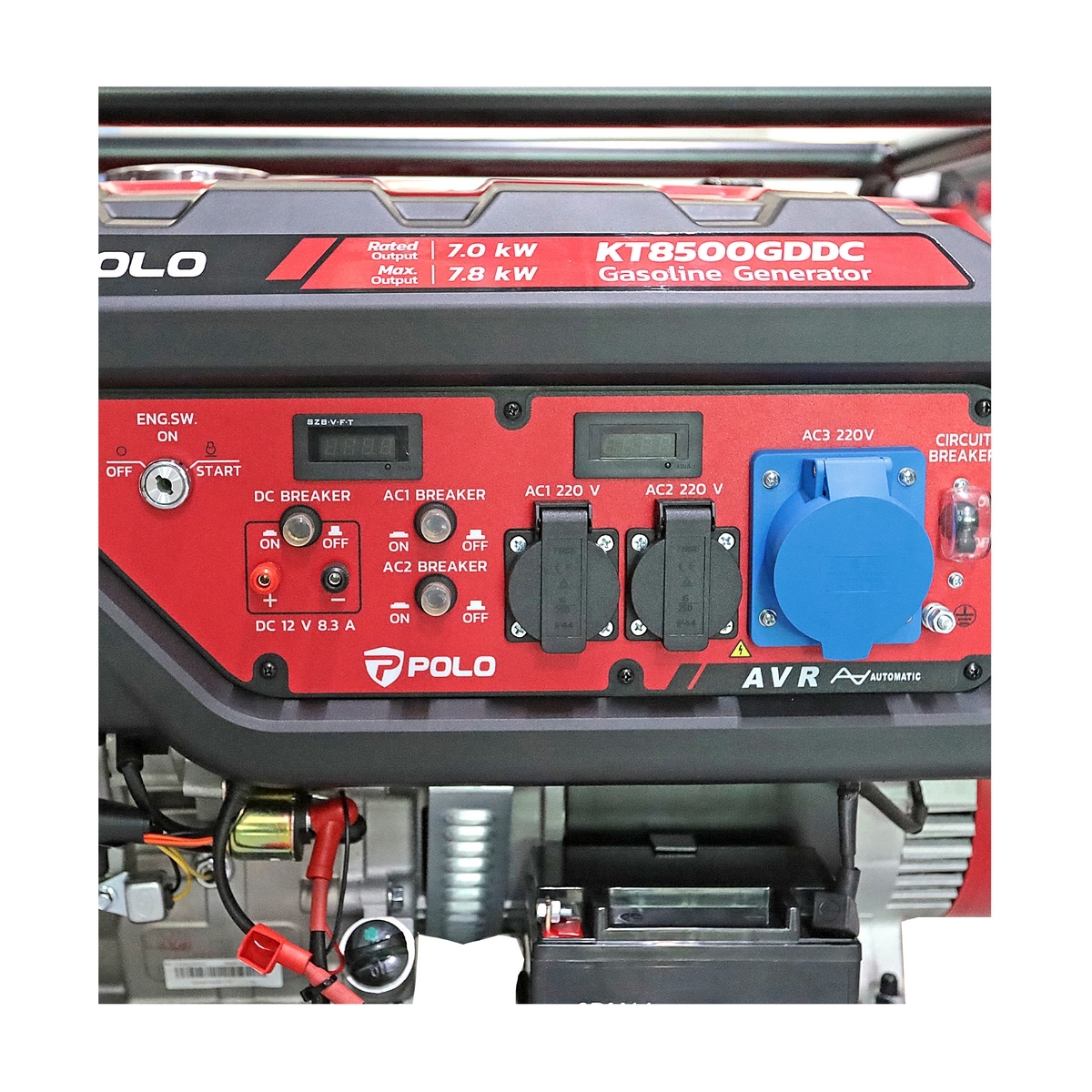KT8500GDDC เครื่องปั่นไฟ 7.8 KW (รุ่นG)