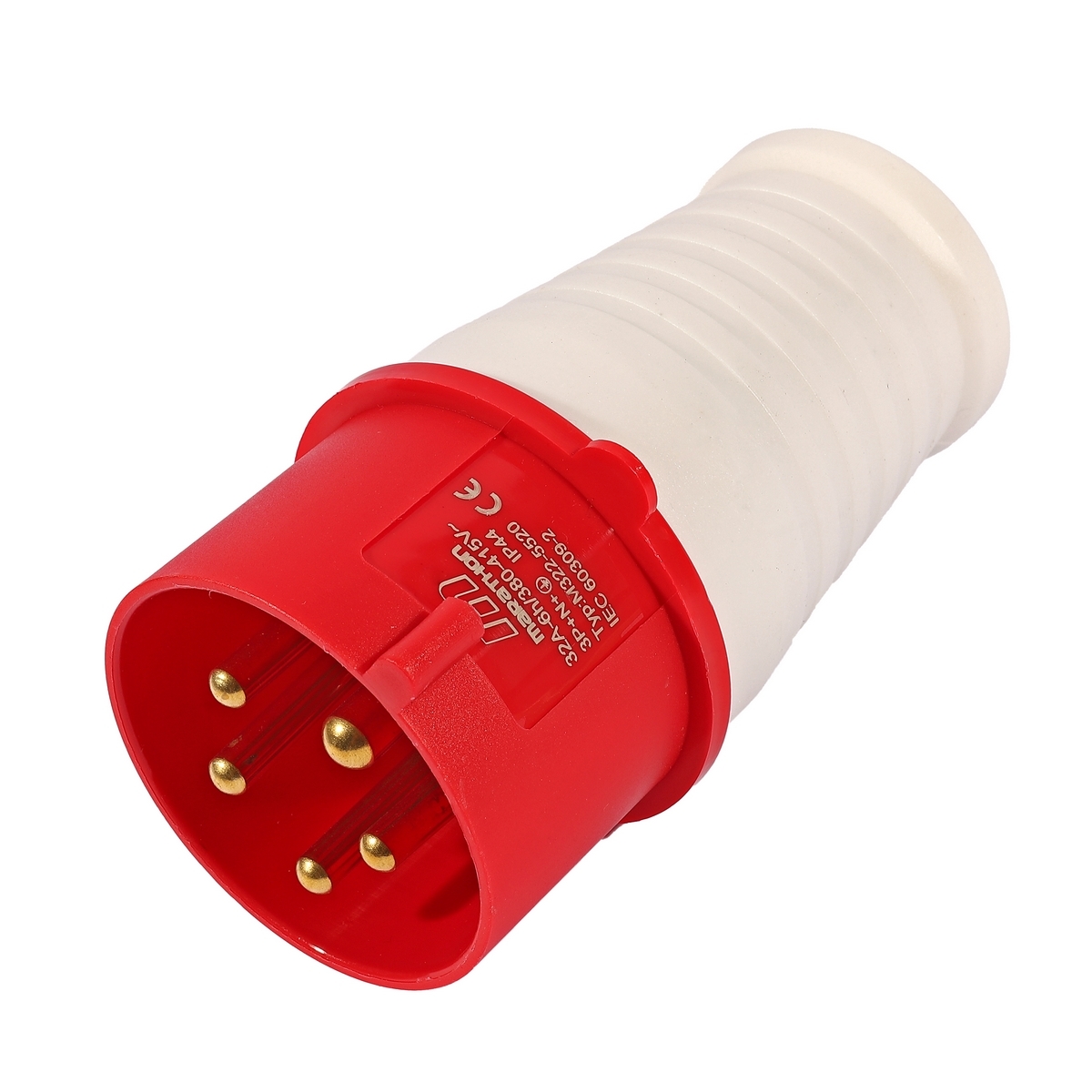 IP44 ปลั๊กตัวผู้ 32A 3P+N+E 380V
