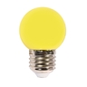 หลอดปิงปอง LED อีโค่ E27 2.5W สีเหลือง