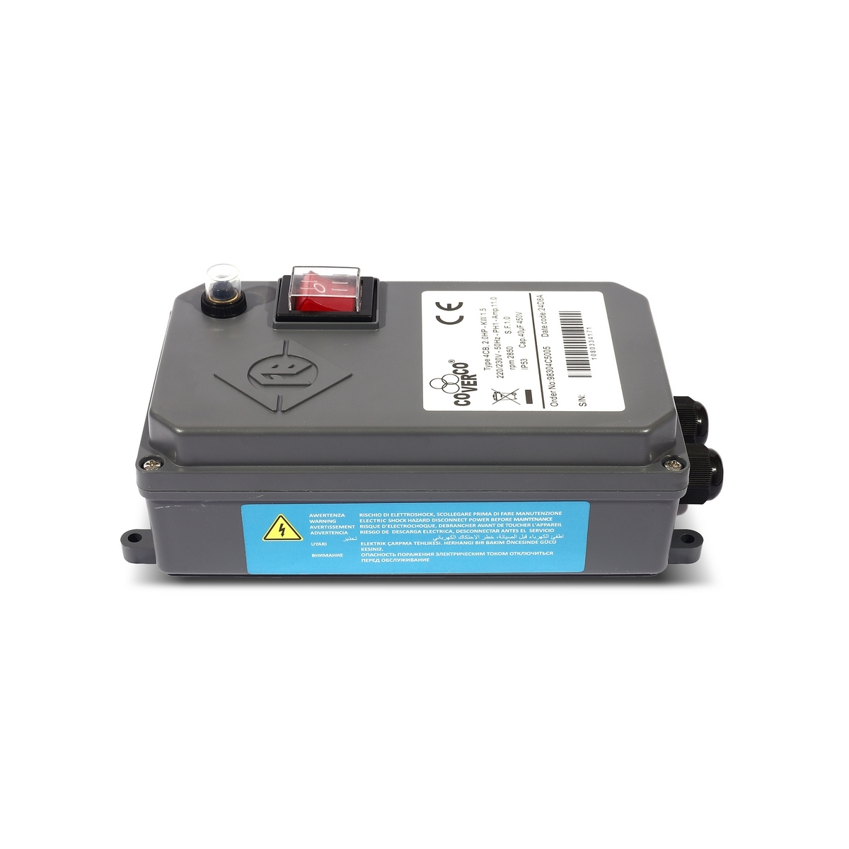 กล่องคอนโทรล CB3W 2HP 220V 50HZ