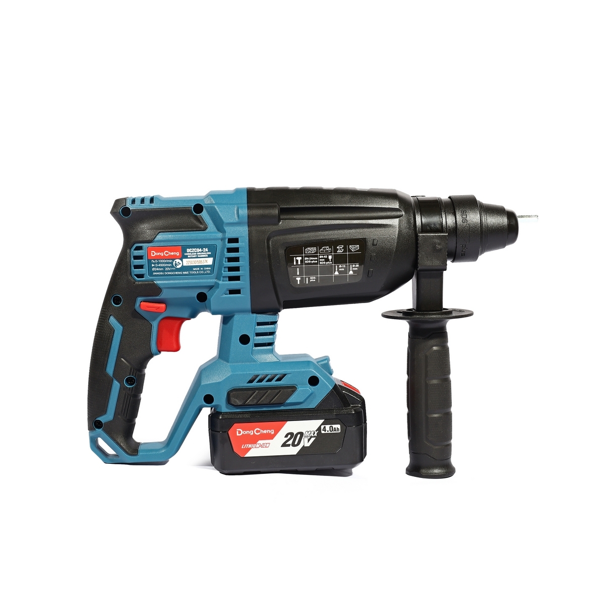 20V-BL โรตารี่ 24MM 3ระบบ/2.8J ชุด4A*2