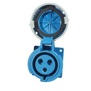 IP67 ปลั๊ก-เมียติดผนัง 2P+E 32A-6H 230V