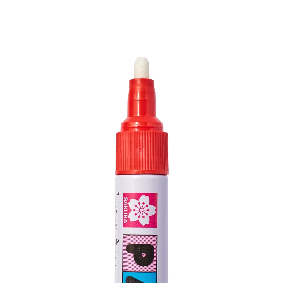 ปากกาเพ้นท์หัวใหญ่ 2 MM /XPMK-B-19(แดง)