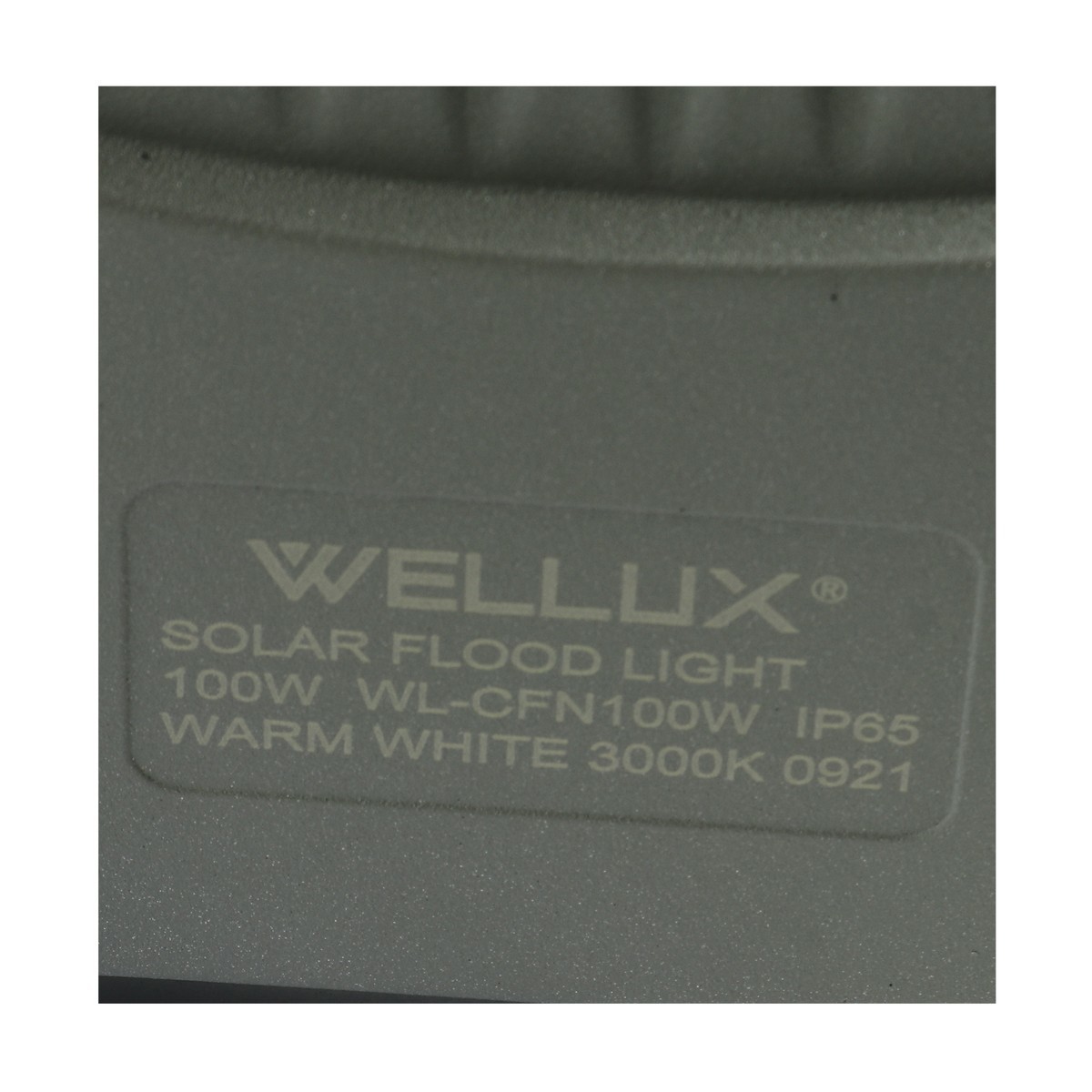 ชุดLEDโซล่าร์ฟลัดไลท์ CALIFORNIA 100W WW