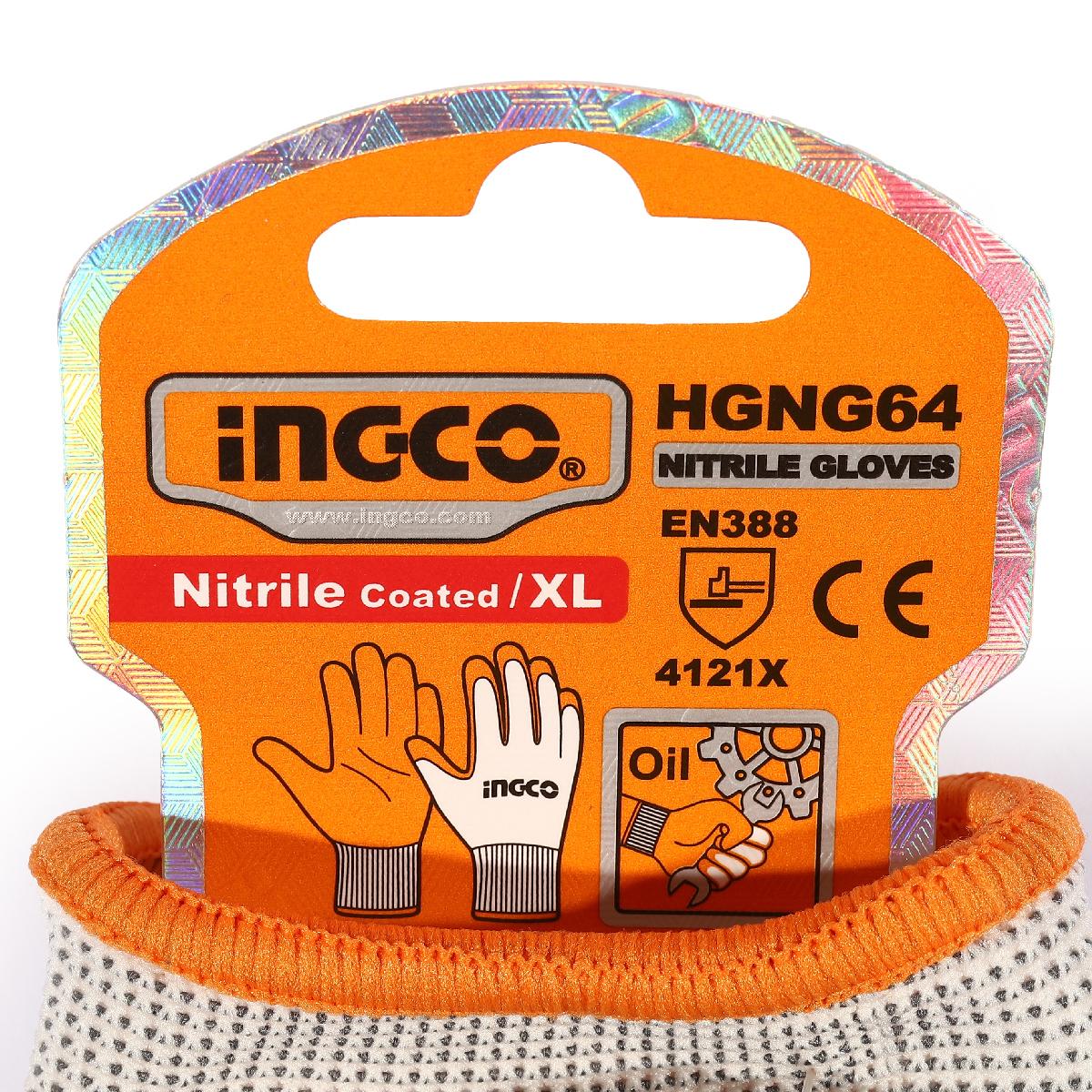 HGNG64 ถุงมือยางไนไตรล์
