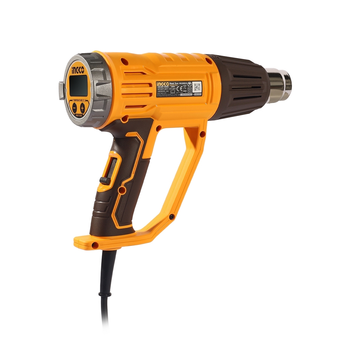 ปืนเป่าลมร้อนไฟฟ้า 2000W-3ระดับ-DIGITAL
