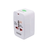 DE-204UC TRAVEL ADAPTER 10A สีขาว 4 IN 1