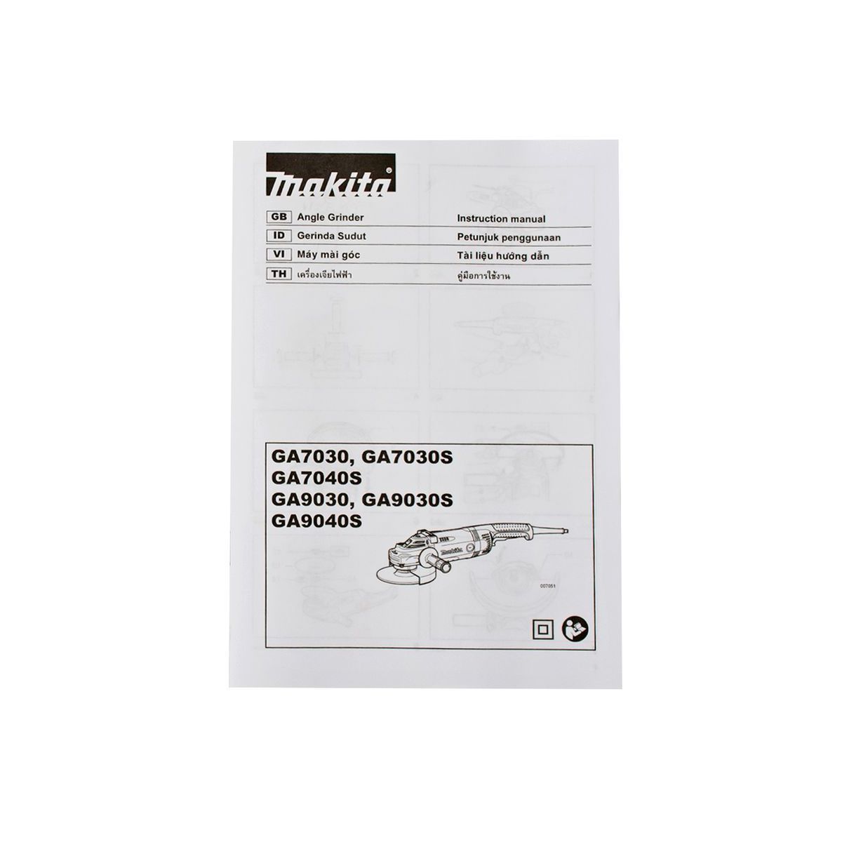 GA-7030 เครื่องเจียร์ไฟฟ้า 7