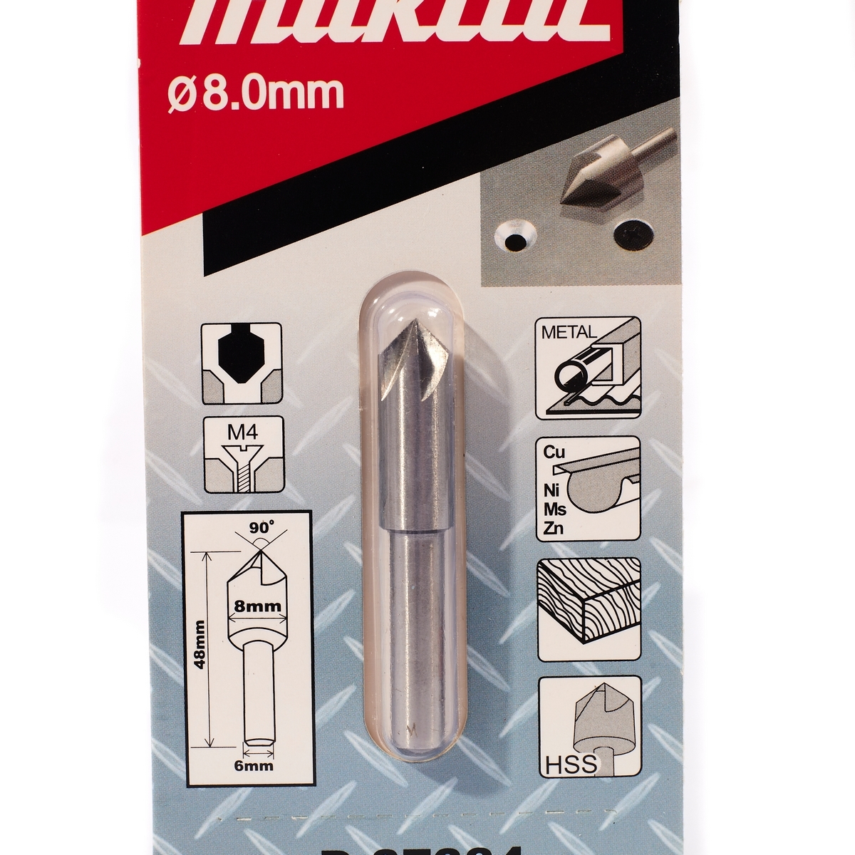 D-37384 ดอก COUNTERSINK 8MM 90 องศา