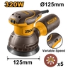 220V ขัดกระดาษทรายกลมไฟฟ้า 5" 320W