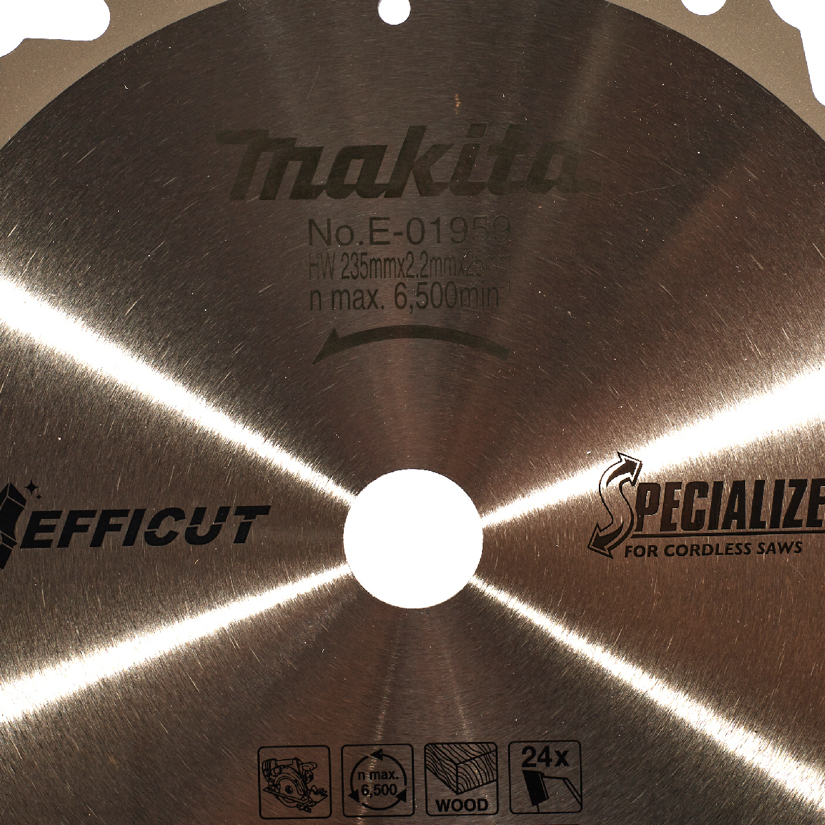 EFFICUT ใบเลื่อยตัดไม้ 235X24T (E-01959)