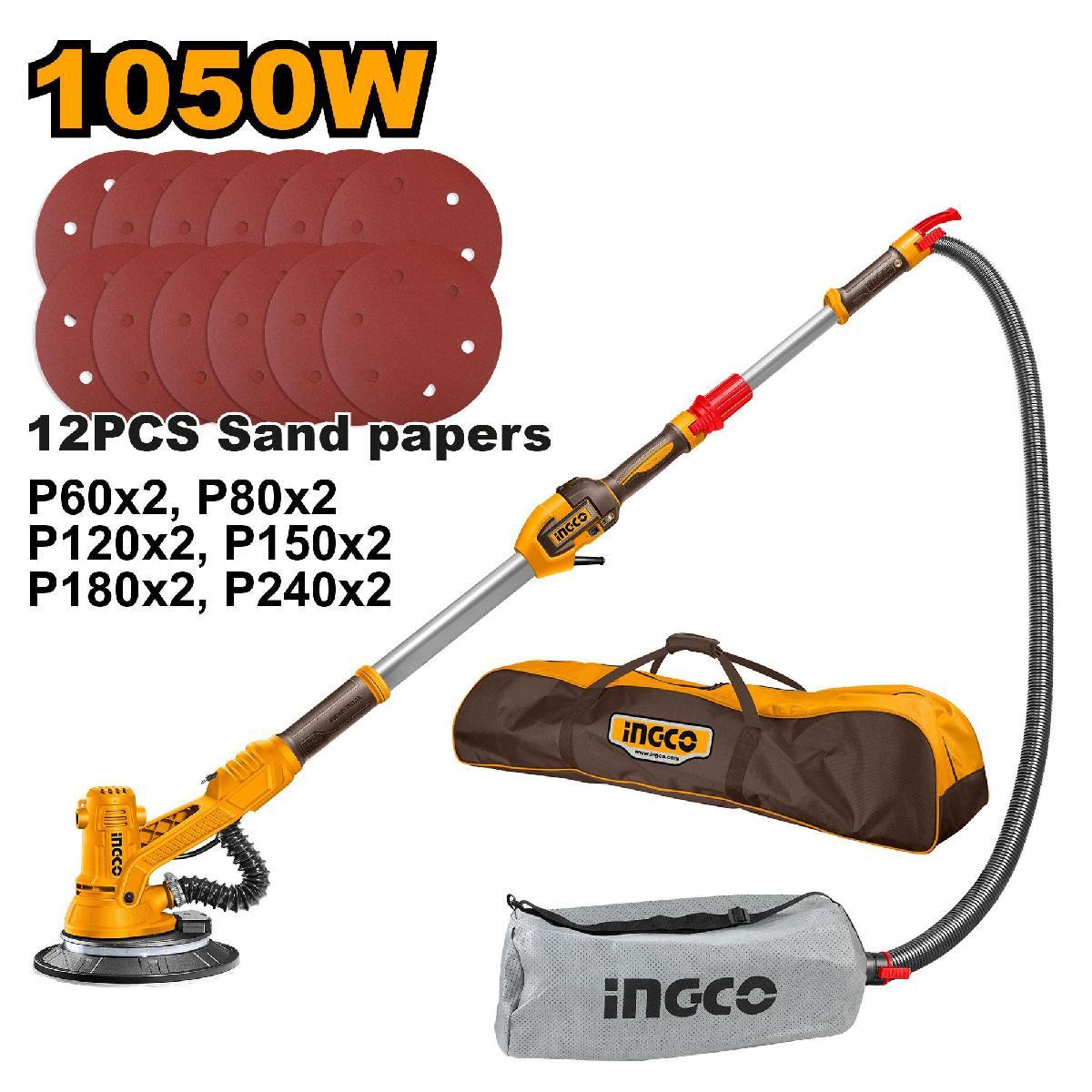 220V เครื่องขัดผนัง ด้ามยาว 1050W