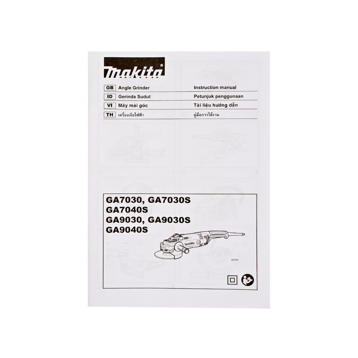 GA-9030 เครื่องเจียร์ไฟฟ้า 9