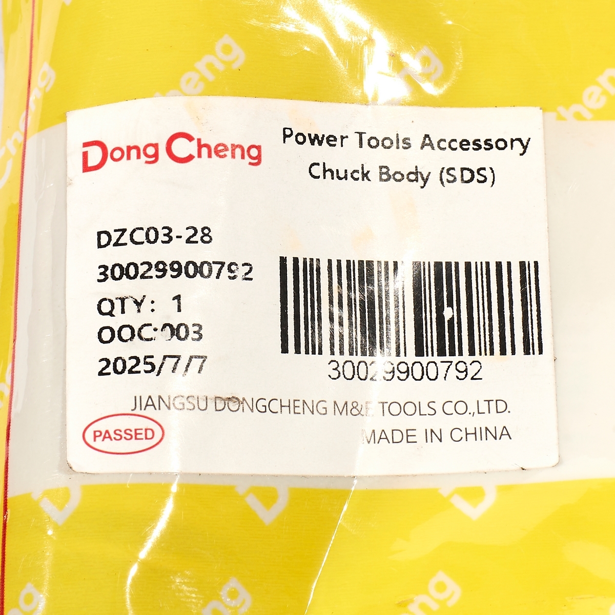 อะไหล่ DZC03-28 #6 CHUCK BODY (SDS)