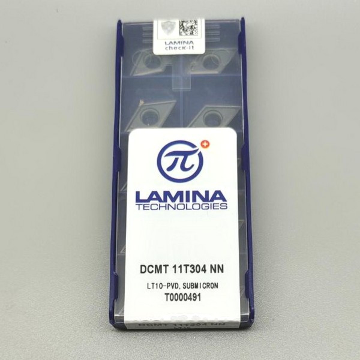 DCMT-11T304-NN-LT10 เม็ดกลึง-เกรดรวม