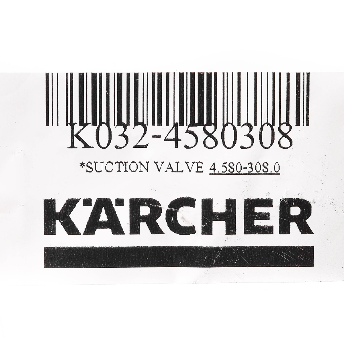 *SUCTION VALVE