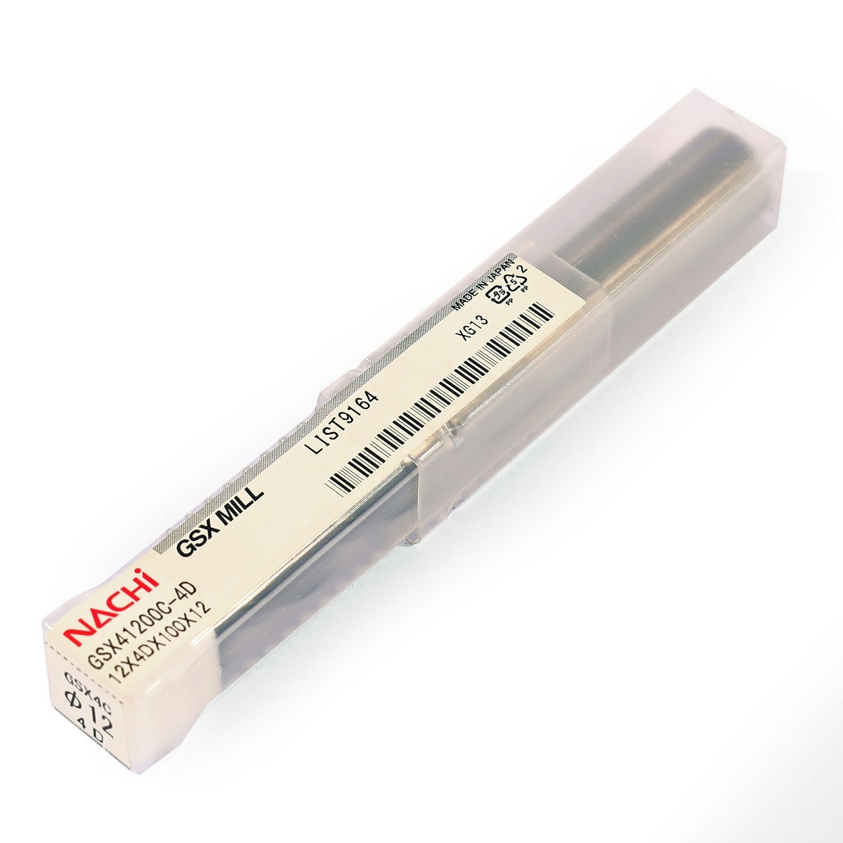 L9164_12.0 MM ดอกเอ็นมิลล์คาร์ไบด์GSX 4F