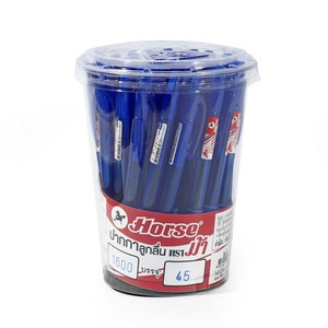 ปากกาลูกลื่น 0.5มม. สีน้ำเงิน H-1600